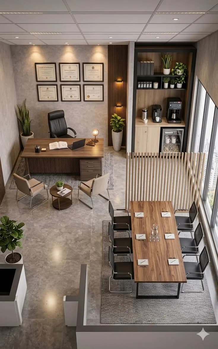 Modern Office Interior Design Solutions for Productive Workspaces GR-COM-OFF-1411