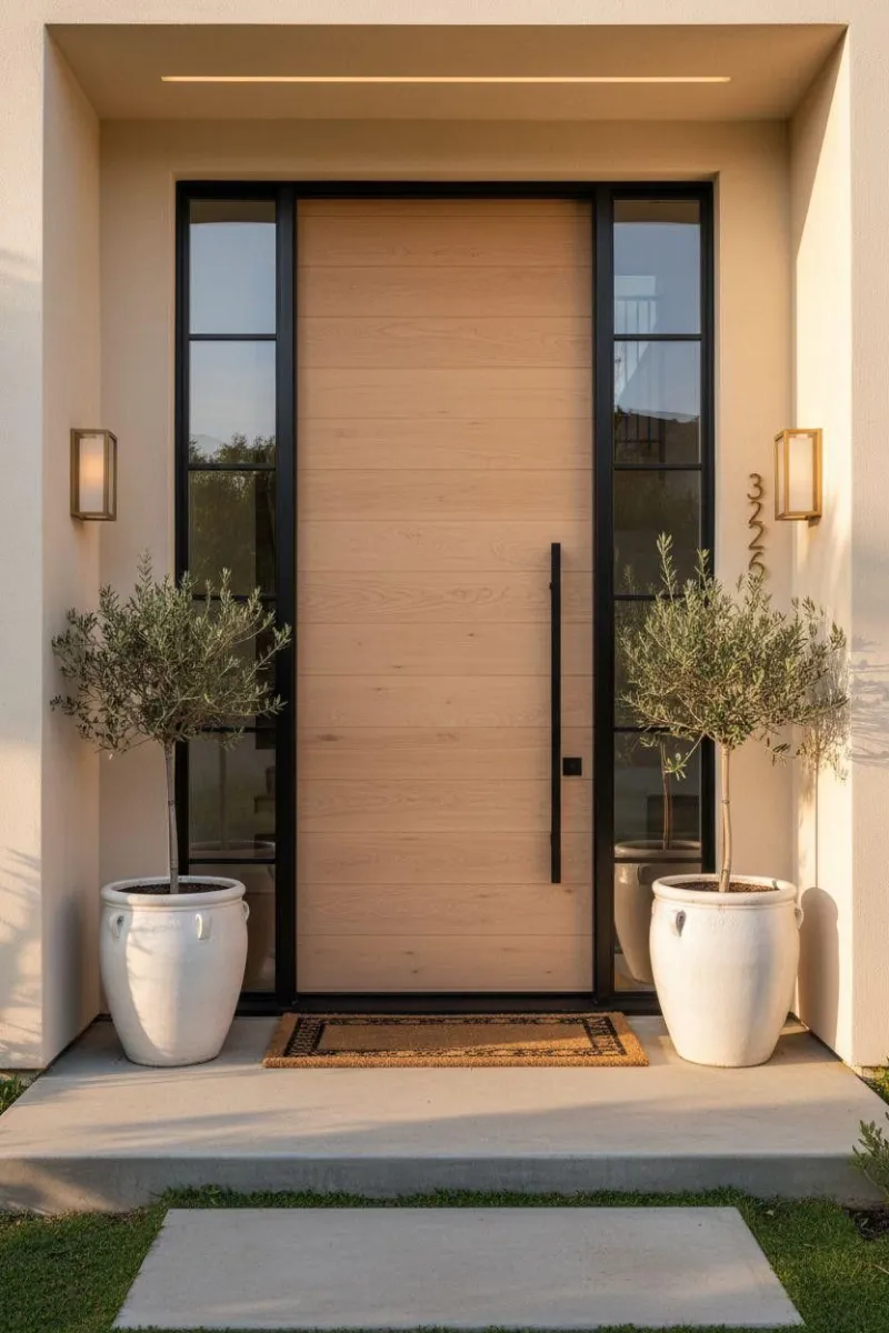 Timber-Look Aluminium Clad Door GR-DR-ACD-1052