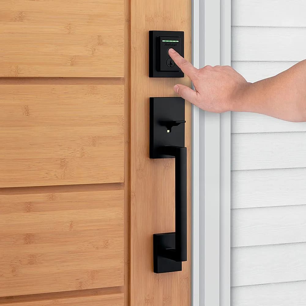 Fingerprint-Enabled Security Door GR-DR-SMD-1054