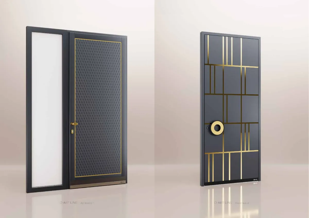 D-ART LINE 3D Wood 1 – Prestige 2 Door | Architectural Designer Serie GR-DR-TWD-1445