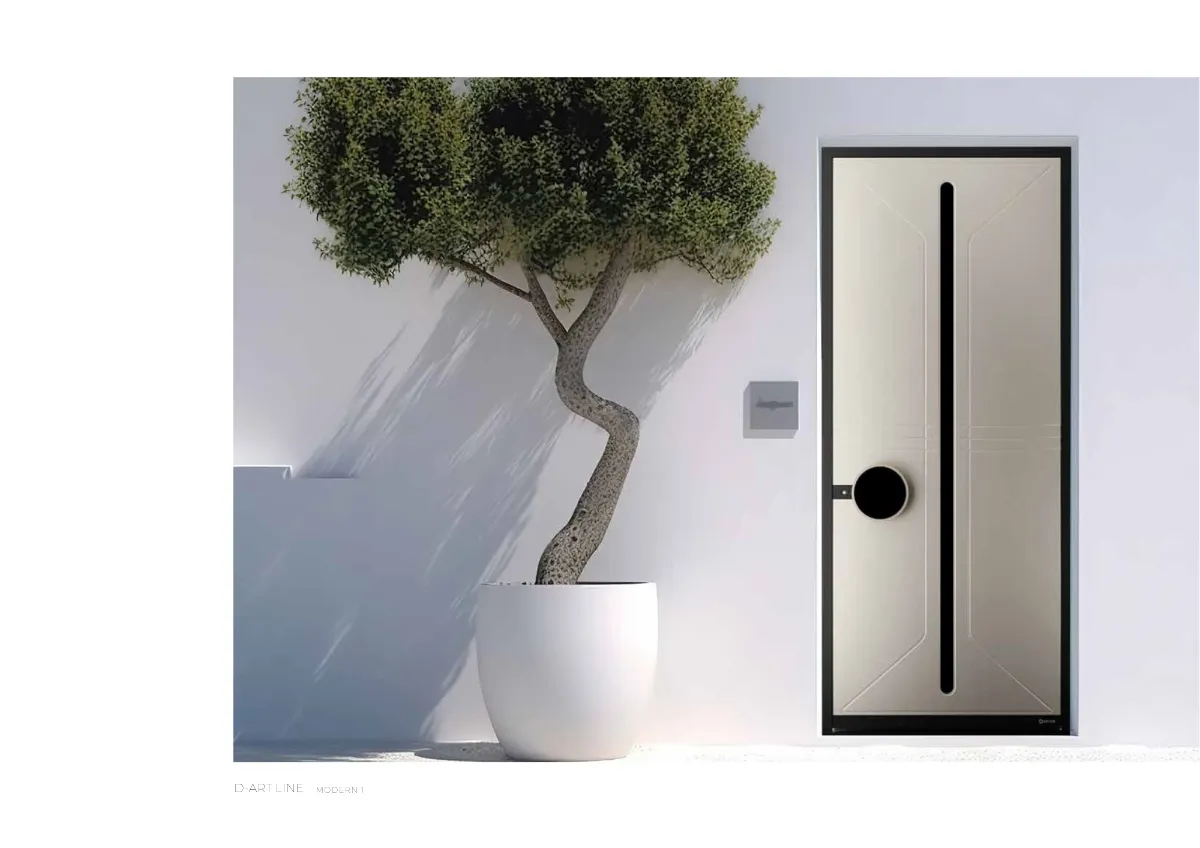 Modern 1 Door – Contemporary Design with Architectural Precision GR-DR-ALD-1451