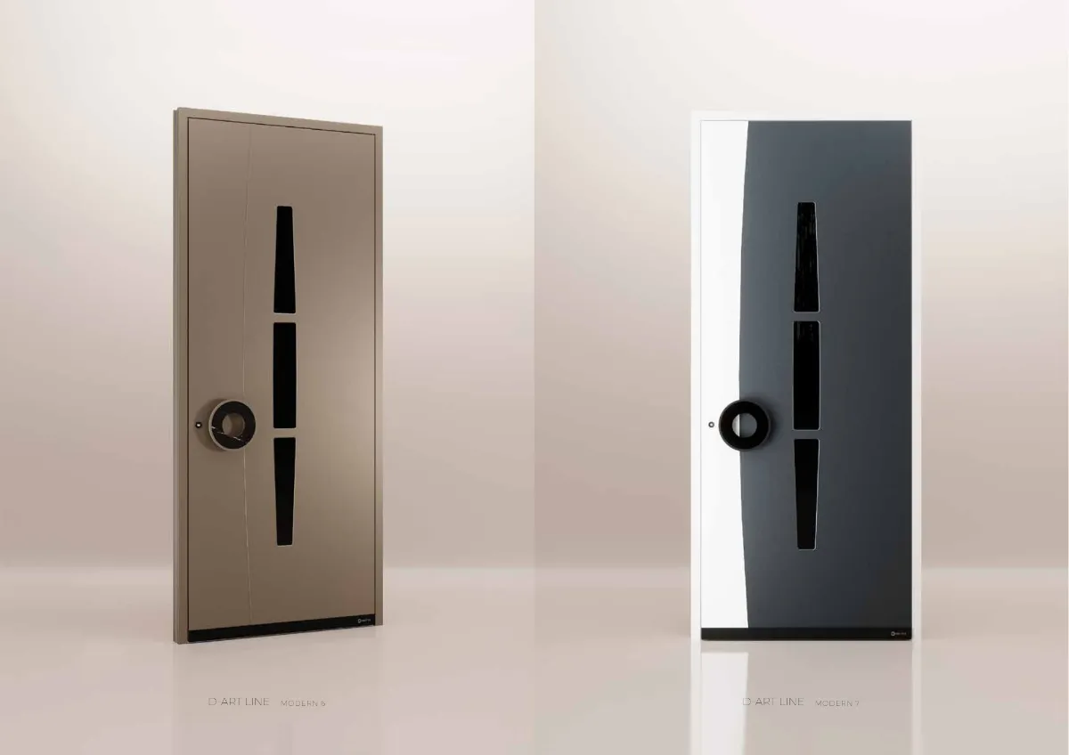 Modern 6 & 7 Doors – Industrial Elegance & Contemporary Architectural Design GR-DR-ALD-1454