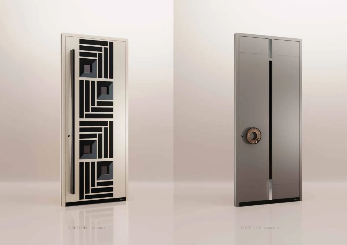 Modern 8 & 9 Doors – Contemporary Luxury & High-End Architectural Design GR-DR-ALD-1455