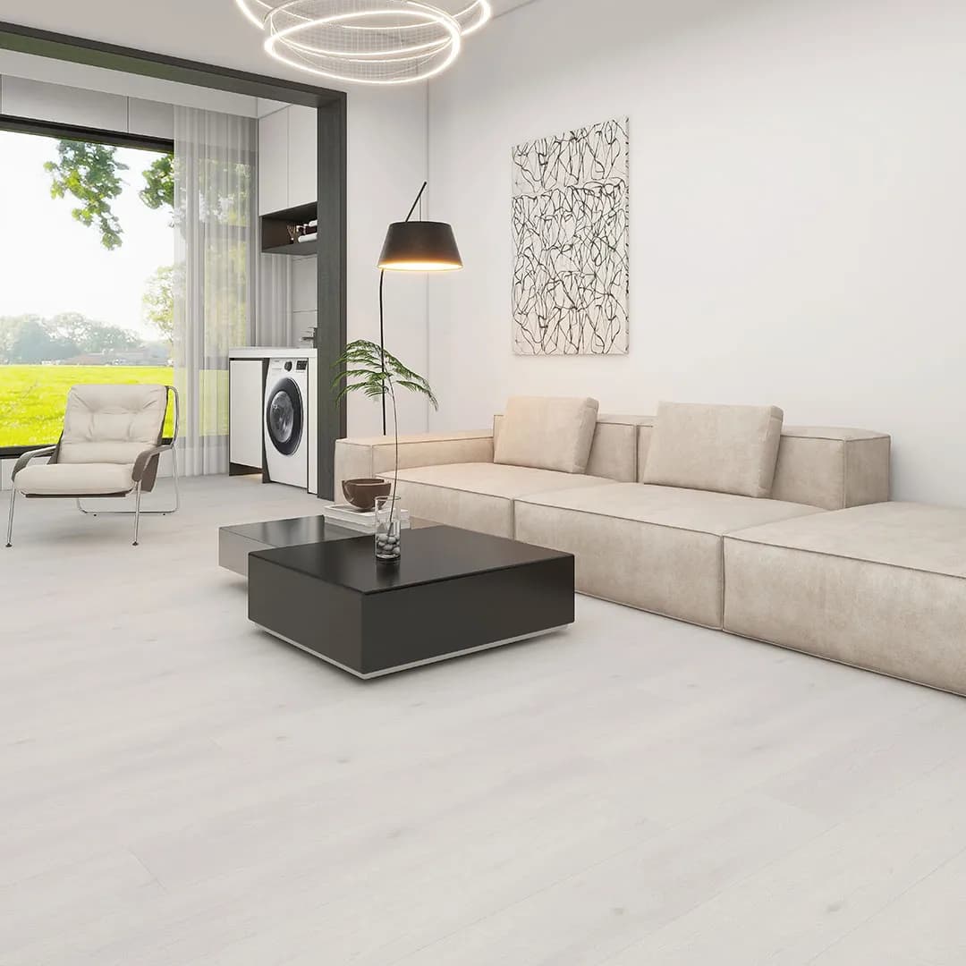 White Oak SPC Flooring 1220x181x5.35mm | Waterproof Click Lock Wood Effect Vinyl Planks GR-FLS-WFL-1237