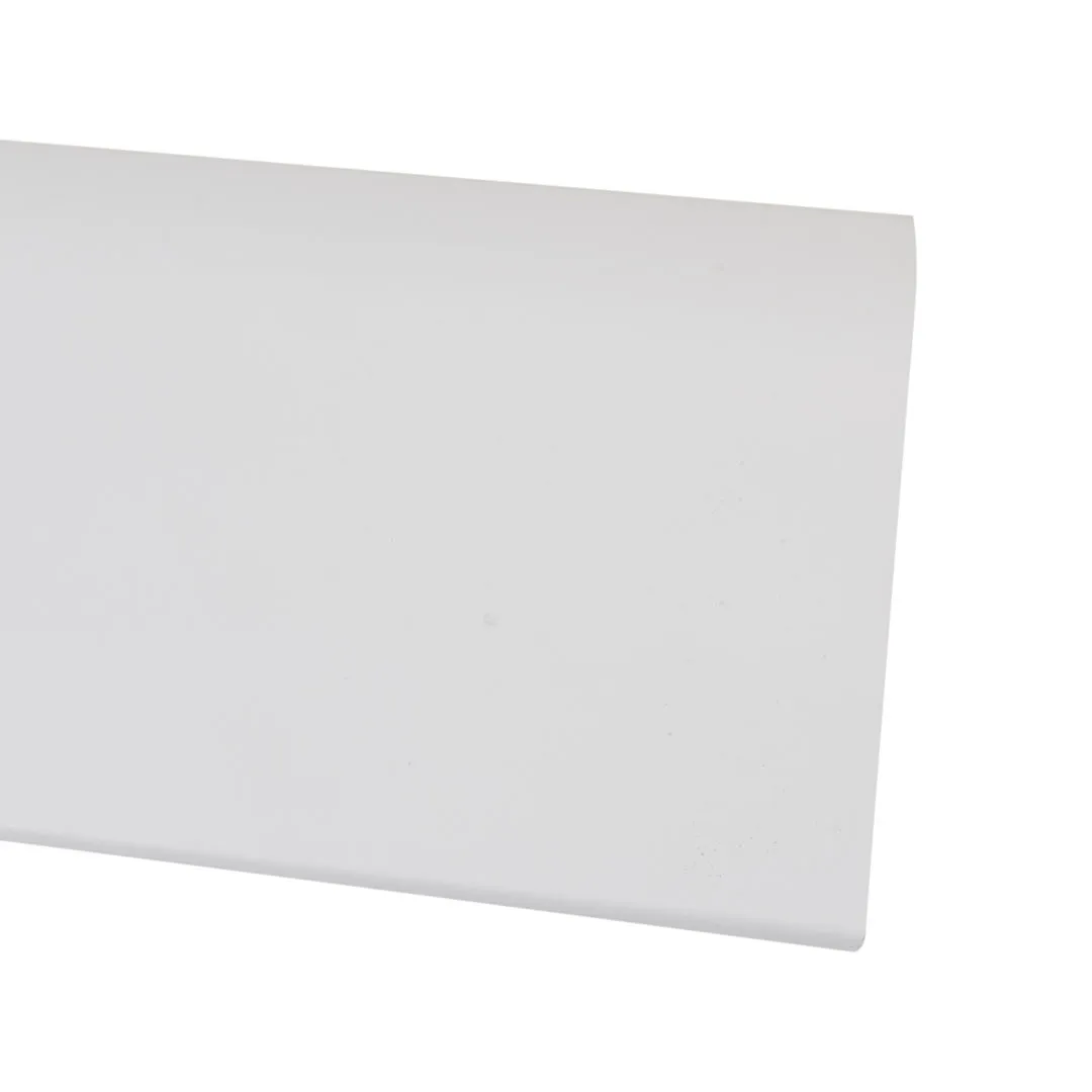 Bull Nose PS Skirting Board 4200x75mm | Modern Rounded Interior Wall Skirting Trim GR-FLS-VFL-1254
