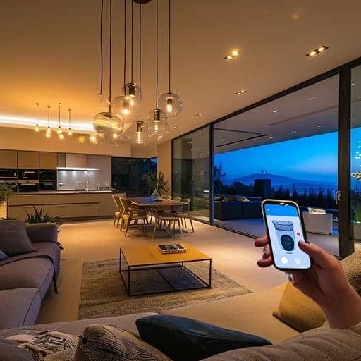 Automated Smart Lighting Systems – Convenience & Style GR-LEC-SLS-1164