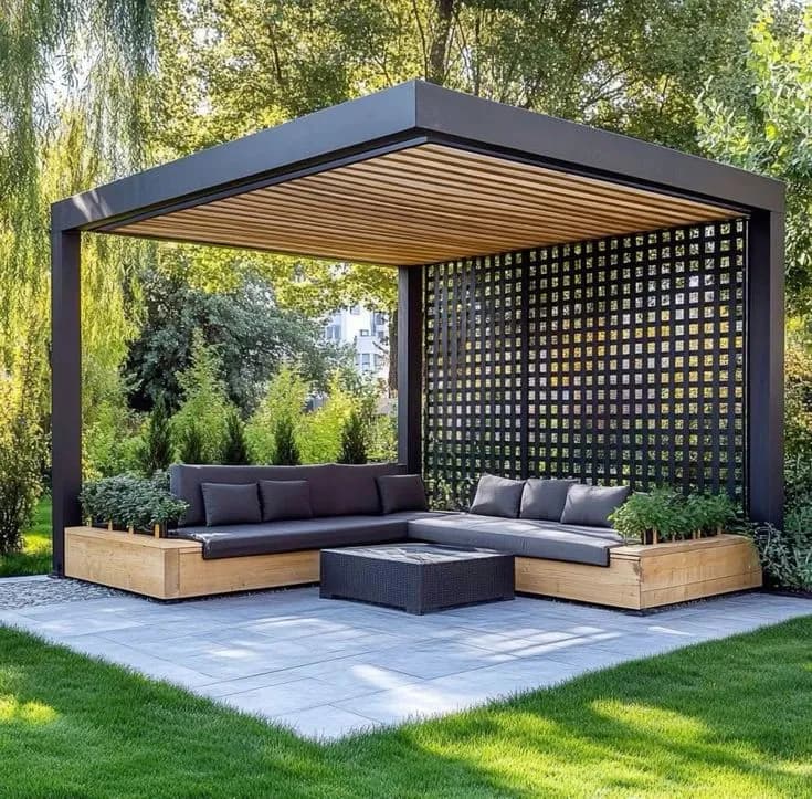 Luxury Pergolas – Elegant Outdoor Living GR-OEX-PRG-1215