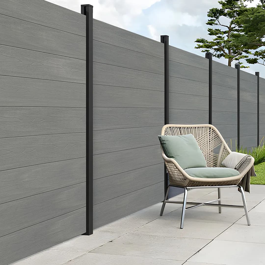 Natural Composite Fencing 1800x215 | Wood Effect Garden Fence Panels GR-OEX-FNP-1293