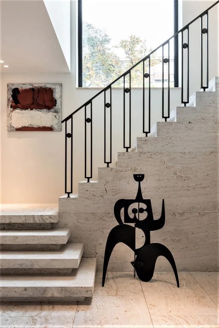 Luxury Staircases for Modern Homes & Architectural Interiors GR-SCW-STR-1402