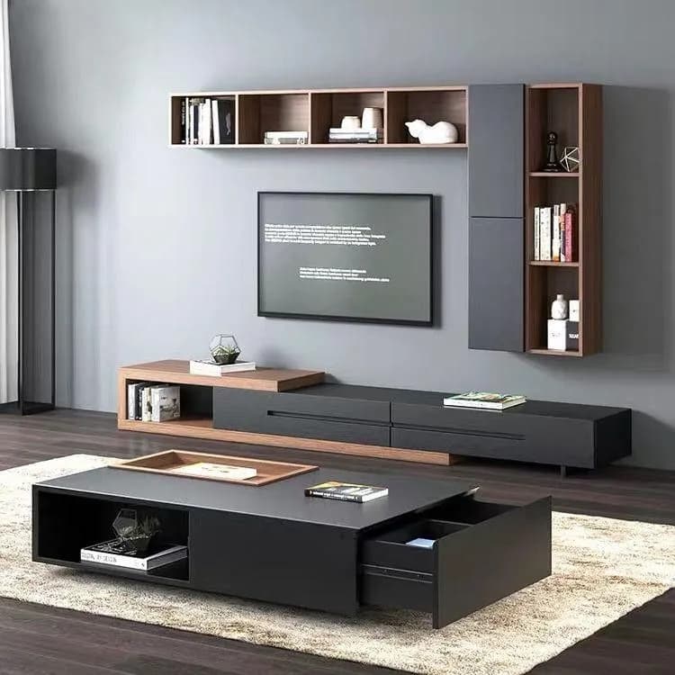 Luxury Media Walls – Elegant & Functional Designs GR-WIF-MDW-1178