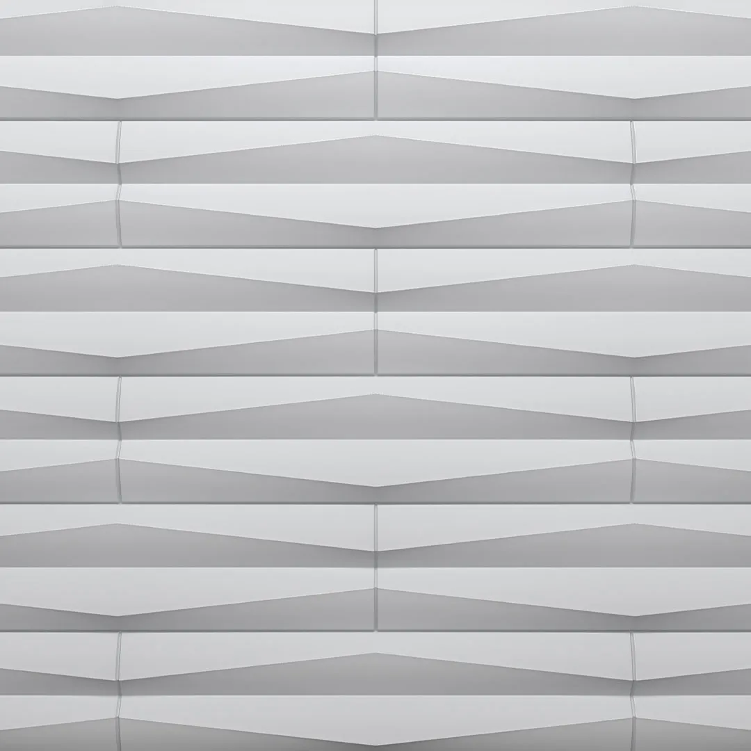 White Line PU Wall Panel 1200x600x25mm GR-WIF-PUS-1230