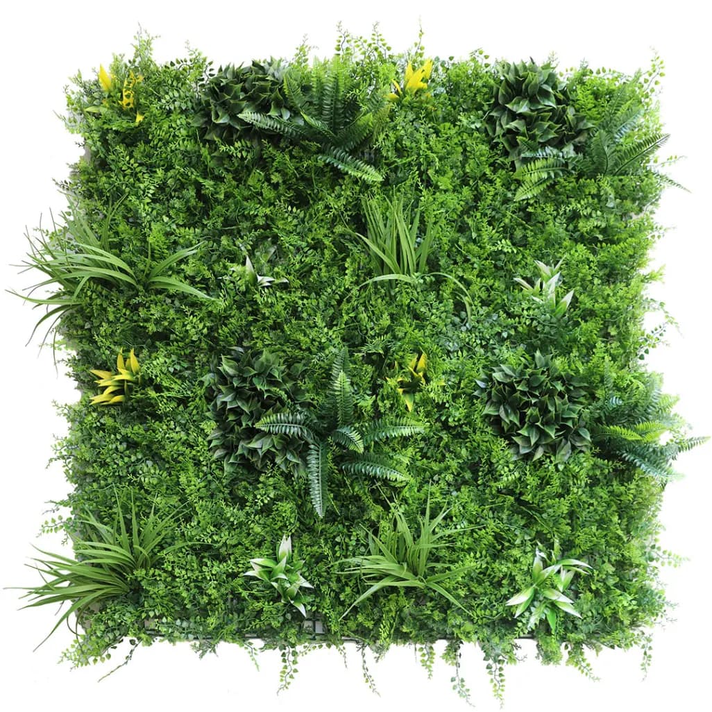 Dense Fern Plant Wall Panel 1000x1000 GR-WIF-PLW-1236