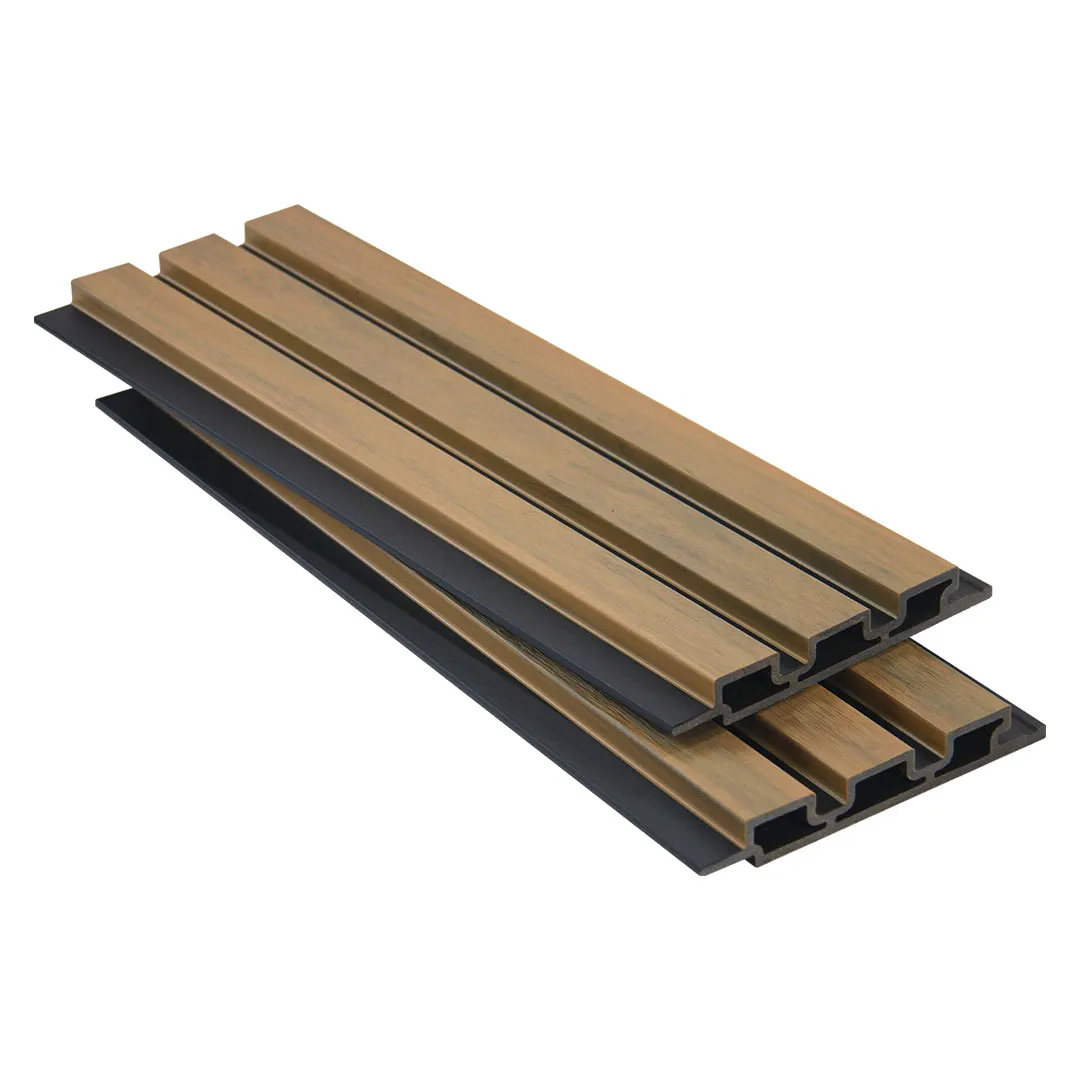Blackline Series Teak Composite Slat Wall Panel 2500x196 GR-WIF-CSB-1307