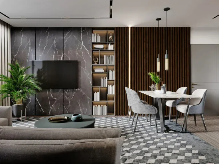 Linea Slim Hazelnut MDF Acoustic Wall Slat Panels GR-WIF-SLP-1321