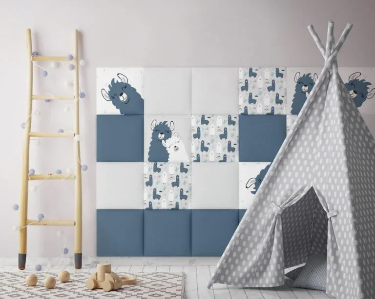 Mollis PRINT KIDS Upholstered Wall Panels | Fairy Tale Decorative Kids Room Design GR-WIF-WUP-1343