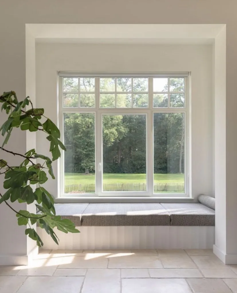 Frosted Glass uPVC Window GR-WIN-UPW-1066