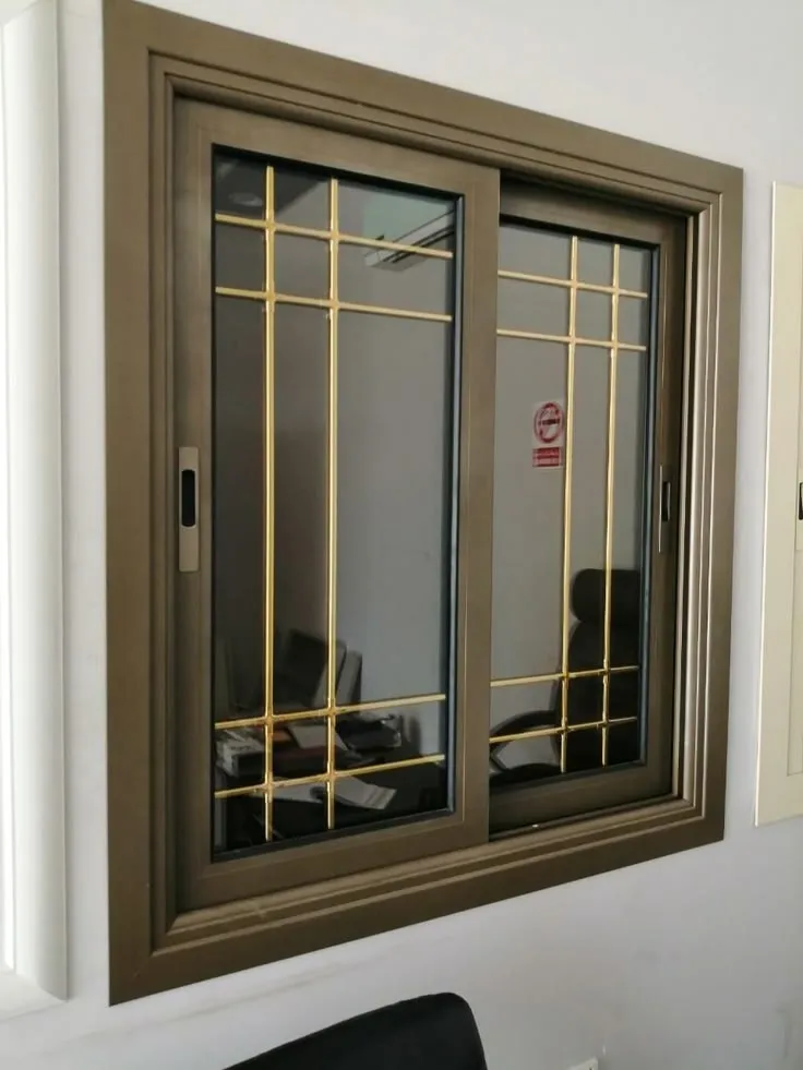 Frosted Glass Sliding Window GR-WIN-SLW-1073
