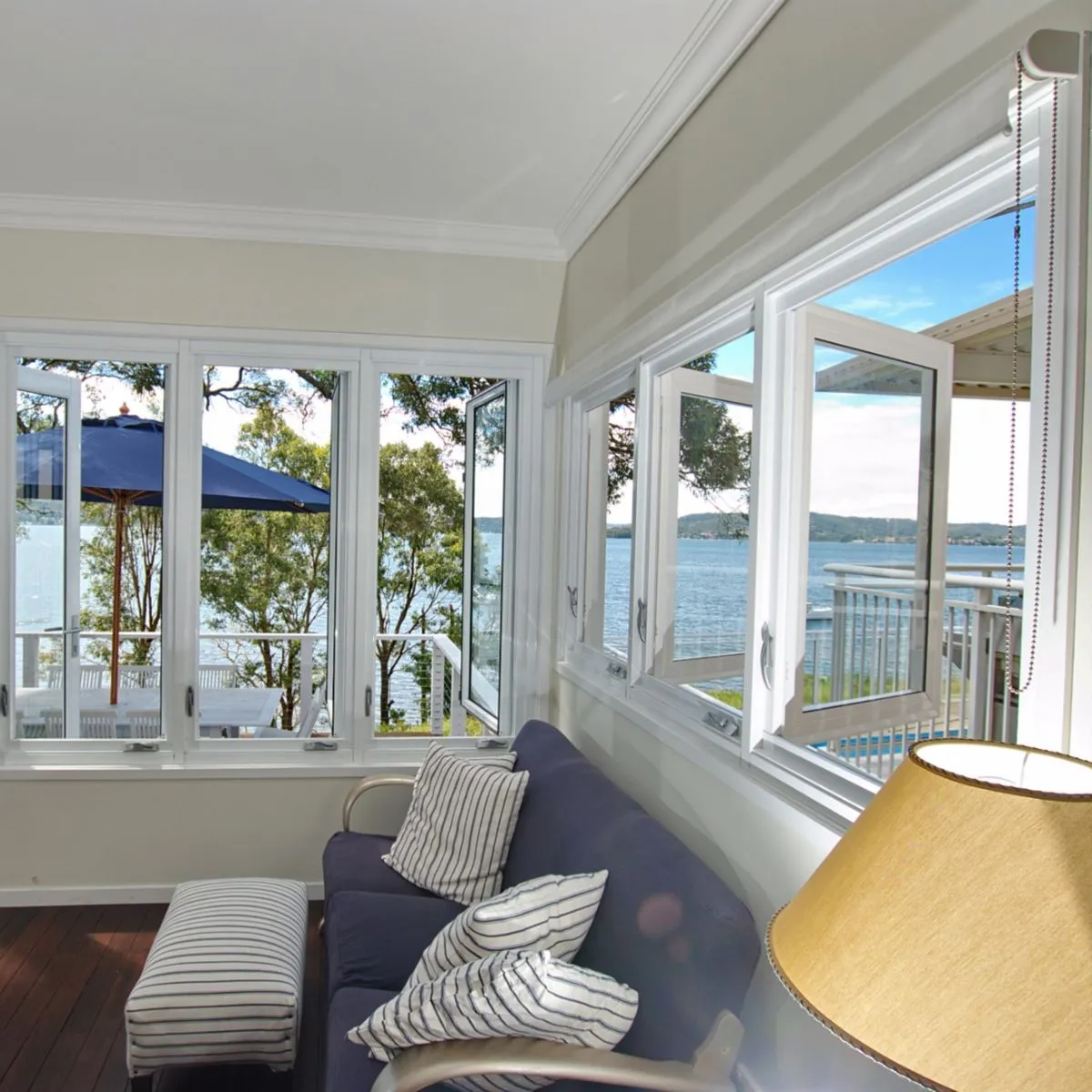 Timber-Finish Casement Window GR-WIN-CAW-1076